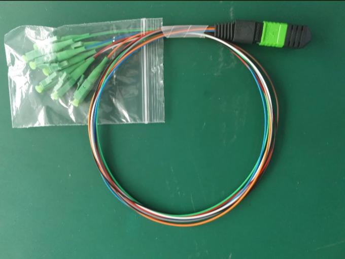 MTP Modül Kaset FTTH Fiber Optik Patch Panel APC UPC 12/24 Çekirdek 0