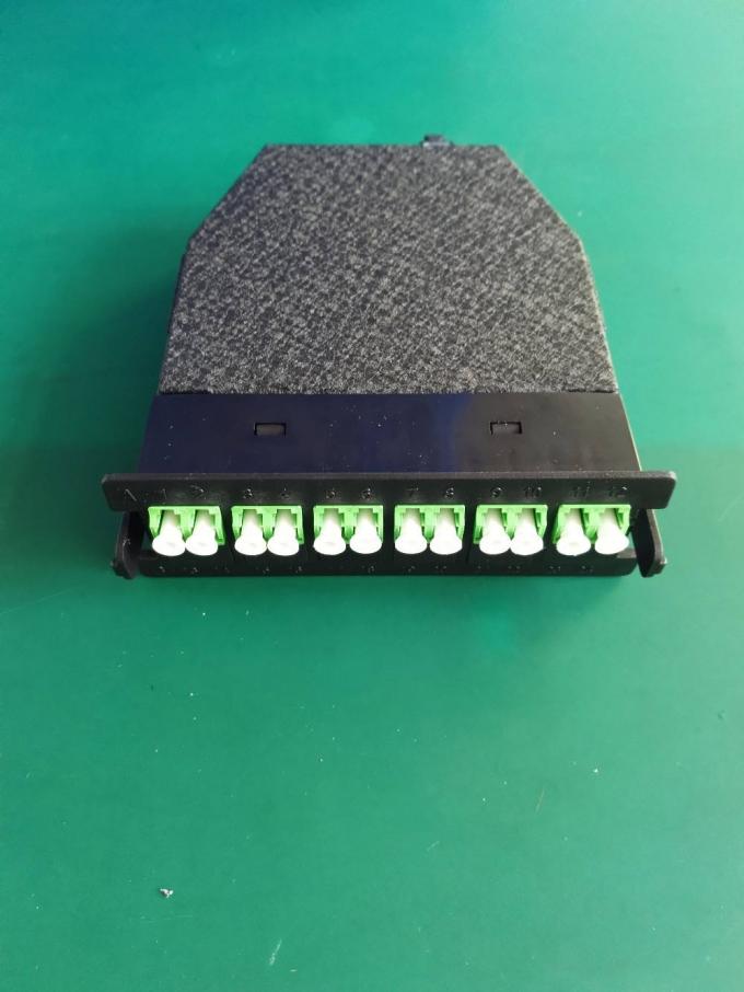 MTP Modül Kaset FTTH Fiber Optik Patch Panel APC UPC 12/24 Çekirdek 2