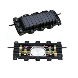 12-288 fibers Waterproof  plastic  in-line fiber optic splice enclosure