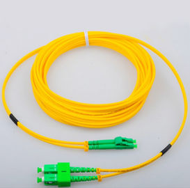Singlemode Duplex 3.0 Optical Fiber Patch Cord SC/APC to SC/APC with LSZH Cable