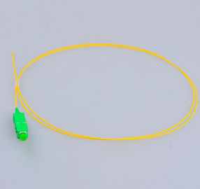 FC LC SC Singlemode Or Multimode Optical Fiber Pigtail PVC Or LSZH Out Cable