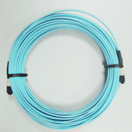 10Gbs Multi Mode OM3 OM4 OFNP Cable 12 24 Fiber MTP MPO optical patch cord
