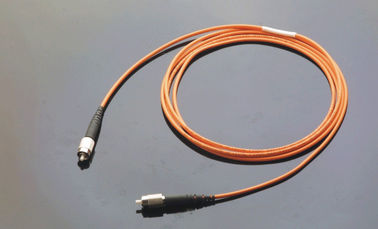 Orange color Fiber Optic Patch Cord FC To FC Multimode Simplex