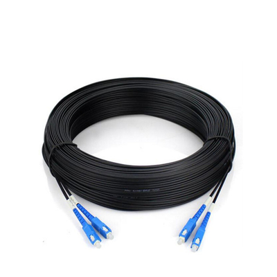 SC UPC To SC UPC 100m G657A FTTH SM SX Optical Jumper Cord