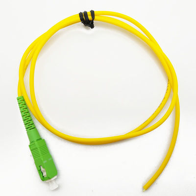 1.5M Singlemode SC/APC UPC 2.0mm Simplex Fiber Optic Pigtail