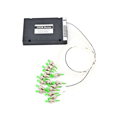 100G 16 Channel DWDM MUX DEMUX For Telecommunication