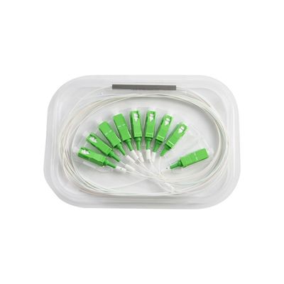 G657A1 UPC APC Connector 1x8 Plc Fiber Optic Splitter