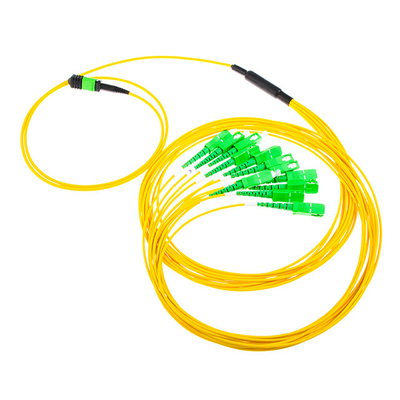 SC APC MTP MPO Fiber Jumper SM 8 12 24 48 Cores Optical LSZH OFNR