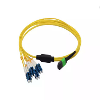 Yüksek kaliteli MTP MPO kablosu MPO/MTP-LC Fiber optik gövde Yama Kablosu