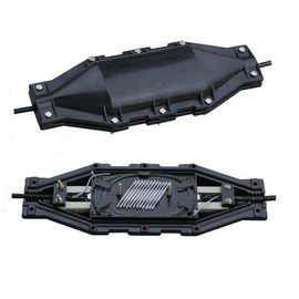 12-288 fibers Waterproof  plastic  in-line fiber optic splice enclosure