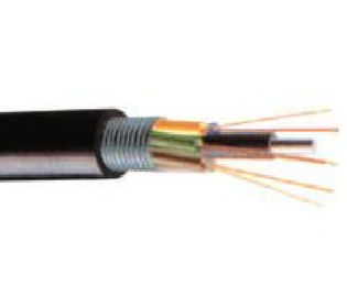 GYTS Çelik Bant Katmanı Gevşek Zırhlı Boru Açık Zırhlı fiber Kablo