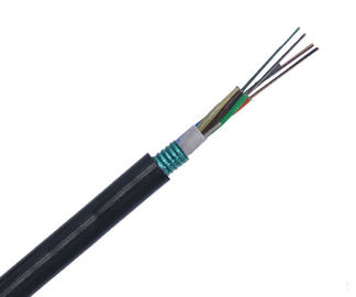 GYTS yüksek yoğunluklu Fiber optik kablo, gevşek tüp çelik bantlı kablo telli