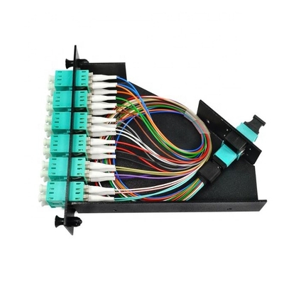 6 X LC Duplex SM OM3 50/125 MPO MTP Terminal Kutusu