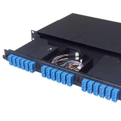 19'' Rack Tipi Montajlı Patch Panel 1U Fiber Kaset Modülü