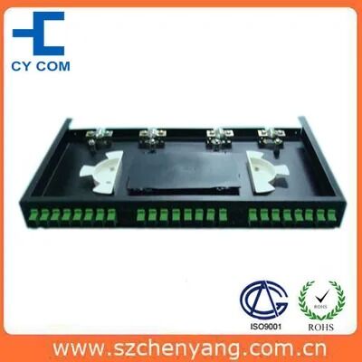 Kalite Sabit Tip 24 çekirdek Rack Montajlı Terminal Kutusu Fabrika