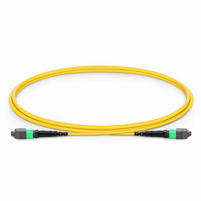 Kalite 800G QSFP-DD Alıcı-Vericiler ve G.657.A1 Bükülmeye Duyarsız Fiber için 0.35dB Düşük IL'ye Sahip MPO Jumper Kablo Fabrika