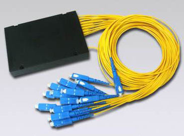 PLC 1x12 SC/UPC SM Fiber Optic Splitter applied in FTTX / PON networks